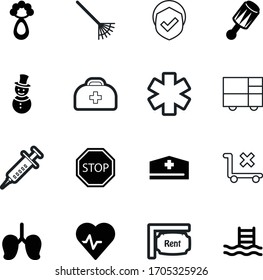 car vector icon set such as: cute, gardening, holiday, cap, pharmaceutical, injection, shield, coat, cure, warning, logistics, treatment, road, winter, scarf, snake, medication, tablet, room, blue