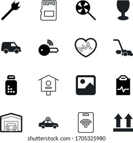 car vector icon set such as: wireless, password, driverless, traffic, engineering, capsule, memory, construction, user, office, natural, chip, gallery, steel, guard, sticker, bird, treatment, pill