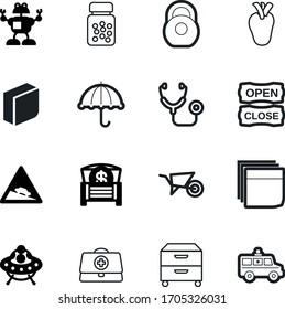 car vector icon set such as: vehicle, kit, finance, load, bell, cabinet, agriculture, handle, carry, facade, strength, triangle, travel, real, set, protection, descent, vintage, hipster, injury