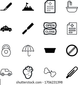 car vector icon set such as: injury, vein, button, end, career, knife, mountain, osteoporosis, banner, emergency, ton, laundry, human, fracture, cardiac, bathroom, airport, hotel, circle, closed