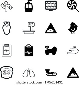 car vector icon set such as: diagnosis, route, meat, contact, caramel, slope, fun, electrocardiogram, dispenser, hour, checklist, ship, bottle, journey, cartoon, hotline, map, red, pulsation, vein