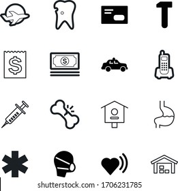 Symbolsatz für die Vektorillustration von Kraftfahrzeugen wie: Radio, Vogel, Test, Gesamt, dringend, Biologie, Automobil, Maske, Preis, Dollar, Krankheit, Magen, Wireless, Emblem, Verbesserung, Rechnung, leer, Luftfahrt, Rechnung, Gebäude, Auto