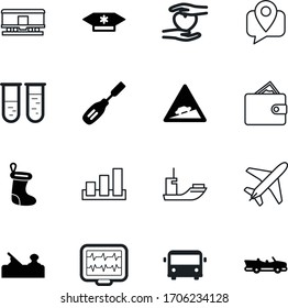 car vector icon set such as: tour, heart, pin, up, descending, saving, fly, improvement, laptop, railroad, down, cardio, tracking, socks, jet, dangerous, sock, chocolate, steep, gps, store