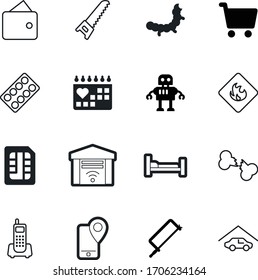 Symbolsatz für die Vektorillustration von Kraftfahrzeugen wie: Bezahlung, Pharmakologie, Herz, Fiktion, sicher, Pille, Blau, Robotik, Knochen, Dollar, Stil, Stil, Gate, Navigation, kaputt, geduldig, valentinisch, pharmazeutisch, schützend, Urlaub