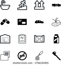 Symbolsatz für die Vektorillustration von Kraftfahrzeugen wie: Service, Piktogramm, Auto, Stil, Fahren, Hinzufügen, Aufkleber, Umschlag, Pharma, Trinken, Dental, Himmel, modern, bristatisch, Computer, gerundet, Rahmen, Hand, Pillen, Kardiogramm