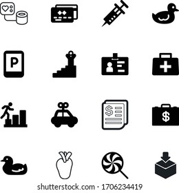 car vector icon set such as: striped, outdoor, suitcase, badge, first, label, measure, identification, easy, small, document, emergency, mobile, package, character, vehicle, tax, pharmacy, sweet