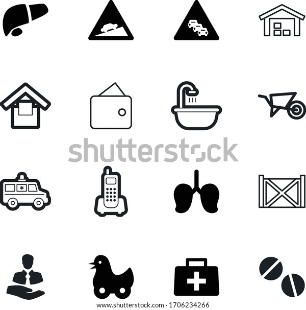 car vector icon set such as: break, beak, accident,\
climb, call, relationship, warning, digestive, kid, chemistry,\
card, pay, anatomy, respiratory, safety, tool, life, up, bathtub,\
case, cross