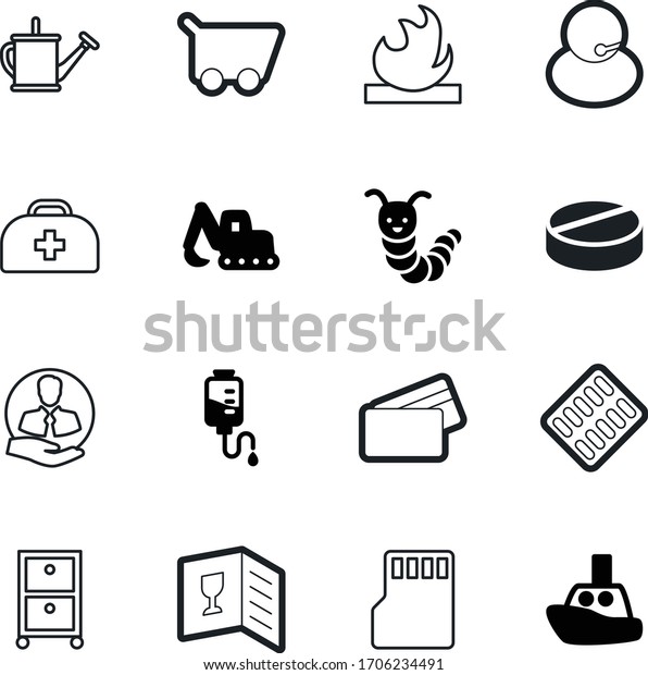 car vector icon set such as: start, cute, kids,\
catalog, pay, microchip, package, folder, bulldozer, caterpillar,\
archive, construction, boat, shopping, retain, relationship,\
trolley, worm, employee