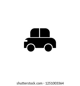 car vector icon. car sign on white background. car icon for web and app