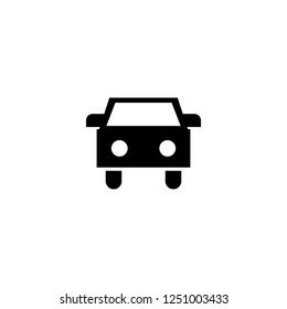car vector icon. car sign on white background. car icon for web and app