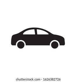 car vector icon, car symbol. car sign on white background 