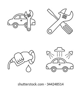 Car vector icons
