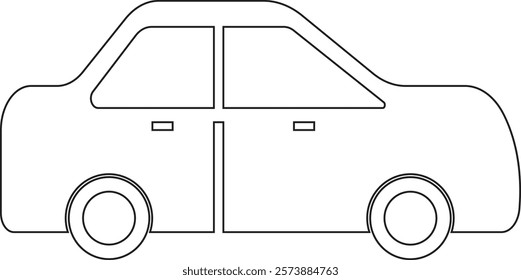 Car vector icons the symbols  