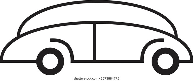 Car vector icons the symbols  