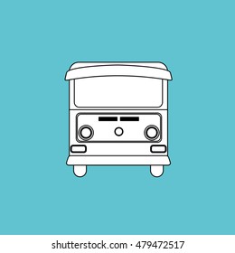 Car. Vector Illustration 