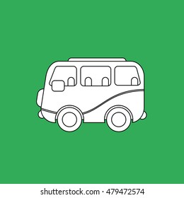Car. Vector Illustration 