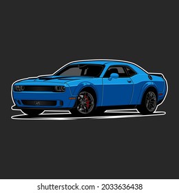 car vector illustration for conceptual design