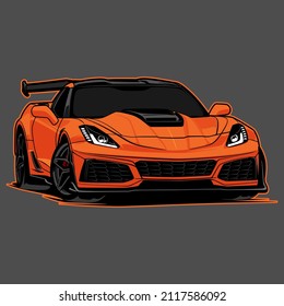 
car vector illustration for conceptual design