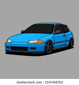 car vector illustration for conceptual design