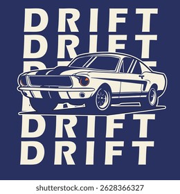 Car Vector Illustration For Conceptual Design. Suitable for posters, stickers, t-shirt prints, and banners.	
