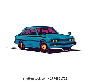 Car Vector Illustration and Graphic Design