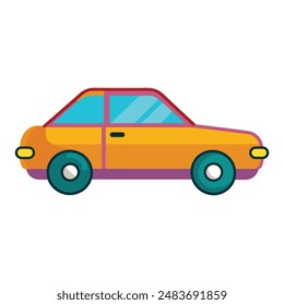 Car Vector Illustration Icon High Quality