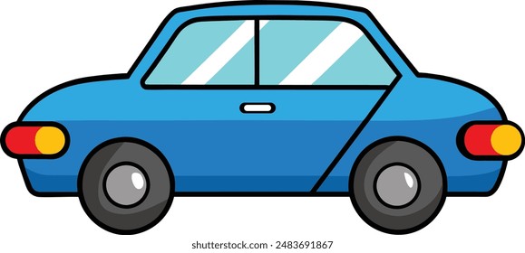 Car Vector Illustration Icon High Quality