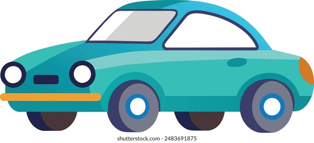 Icono de Ilustración vectorial de coche de alta calidad