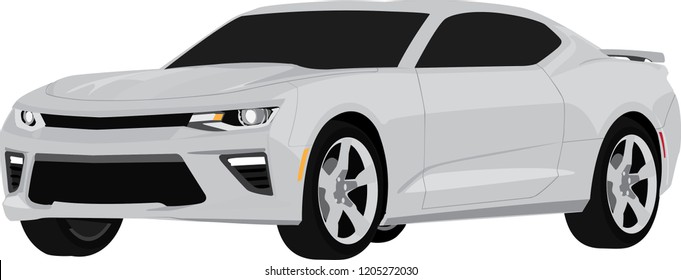 Car vector illustration isolated on white background full editable format easy customization