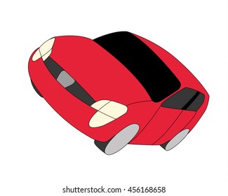 Car vector illustration isolated on background