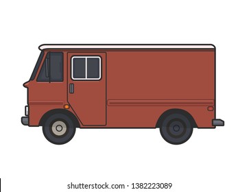 car vector illustration isolated outline