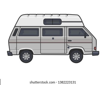 car vector illustration isolated outline