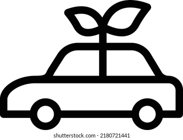 Car Vector illustration on a transparent background.Premium quality symmbols.Stroke vector icon for concept and graphic design.