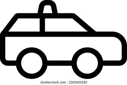 car  Vector illustration on a transparent background. Premium quality symmbols. Thin line vector icons for concept and graphic design. 