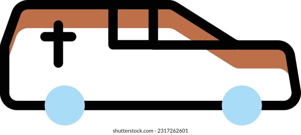 car Vector illustration on a transparent background. Premium quality symmbols. Line Color vector icons for concept and graphic design.