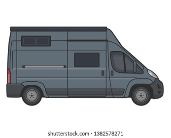 car vector illustration outline isolated