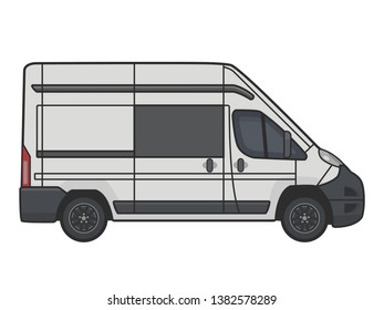 car vector illustration outline isolated