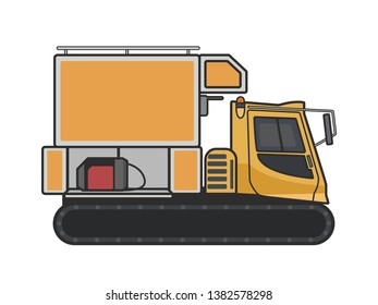 car vector illustration outline isolated