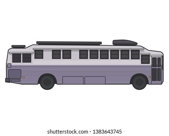car vector illustration outline isolated