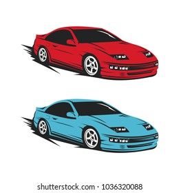 Car vector modern illustration logo graphic