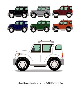 Car Vector more Color