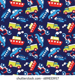 Car vector pattern
