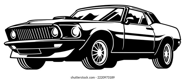 car vector, silhouette vector, isolated illustration abstract pattern on white background