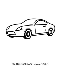 car of a vector silhouette(1)