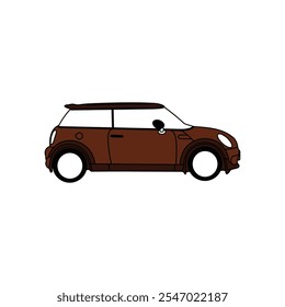 Car vector simple design template, vehicle for your industry, brand, and etc, suitable for your company