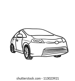 Car Vector Sketch