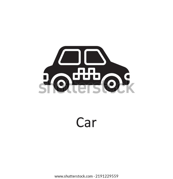 Car vector solid Icon Design\
illustration. Sports And Awards Symbol on White background EPS 10\
File