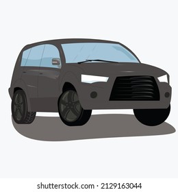 Car vector template on white background. Premium Vector