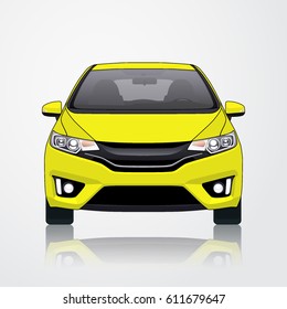 Download Car Front Yellow Images Stock Photos Vectors Shutterstock PSD Mockup Templates