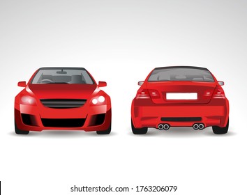 Car vector template. Passenger car. vector illustration eps 10.